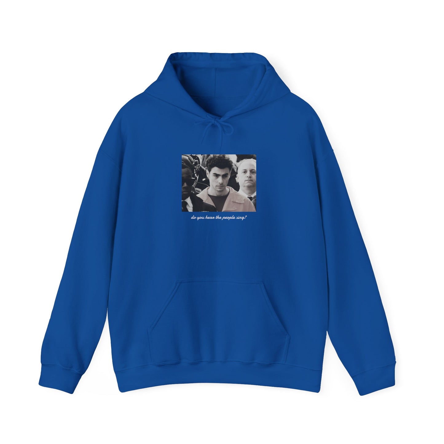 LM Do You Hear the People Sing [7 colors]: Unisex Heavy Blend™ Hooded Sweatshirt