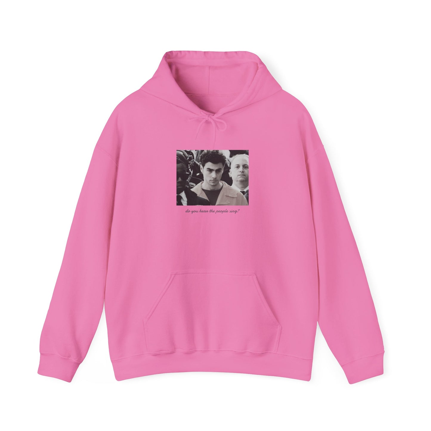 LM Do You Hear the People Sing [7 colors]: Unisex Heavy Blend™ Hooded Sweatshirt